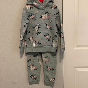 Floral Sweat Suit